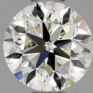 0.7 Carat Round K VVS2 Natural Diamond