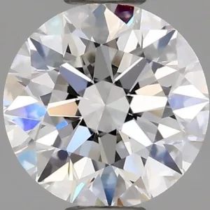 0.56 Carat Round F VVS2 Natural Diamond