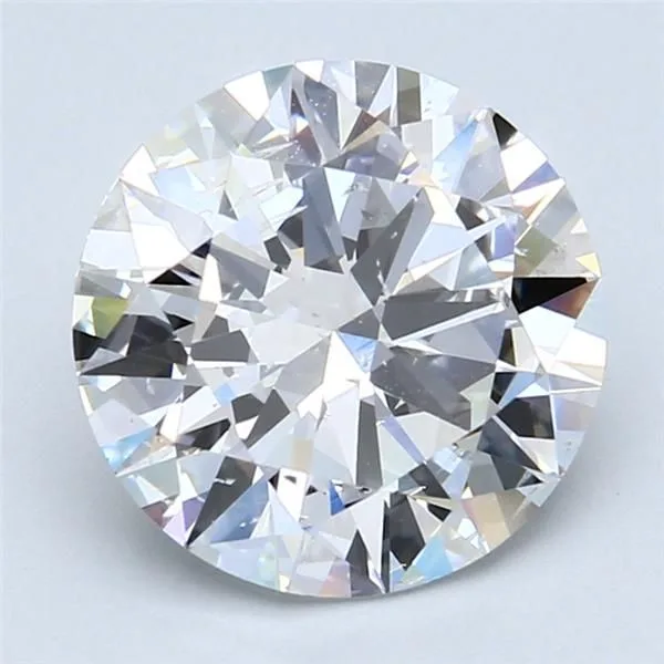 3.42 Carat Round D SI2 Natural Diamond 1 3.42 Carat Round D SI2 Natural Diamond