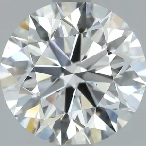 1.72 Carat Round D VS2 Natural Diamond