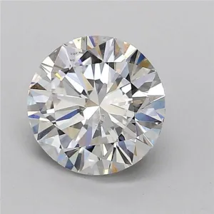 2 Carat Round F SI1 Natural Diamond