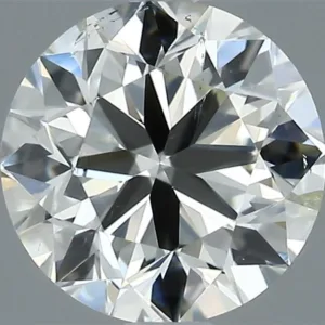 0.74 Carat Round H SI2 Natural Diamond