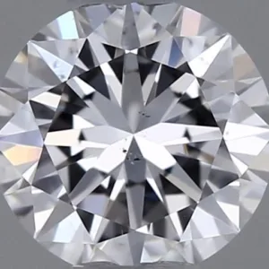 0.3 Carat Round D SI1 Natural Diamond