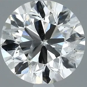 0.72 Carat Round F SI2 Natural Diamond
