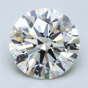 3.02 Carat Round I SI1 Natural Diamond