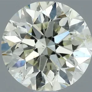 0.72 Carat Round K SI2 Natural Diamond