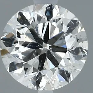 0.7 Carat Round F SI2 Natural Diamond