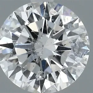 0.72 Carat Round E SI2 Natural Diamond