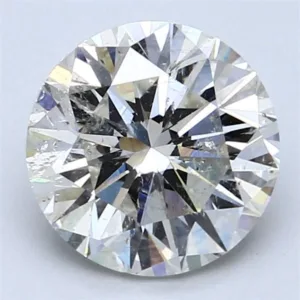 2.9 Carat Round F SI1 Natural Diamond