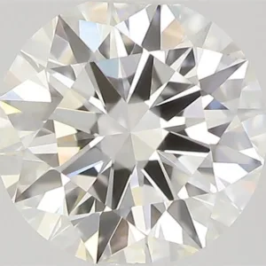 0.42 Carat Round H VVS1 Natural Diamond
