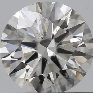 0.51 Carat Round H SI2 Natural Diamond