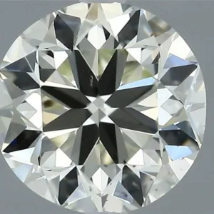 0.9 Carat Round J SI1 Natural Diamond