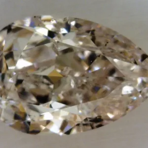0.41 Carat Pear Light Pink I1 Natural Diamond