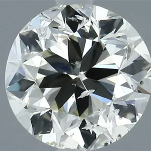 0.7 Carat Round J SI2 Natural Diamond