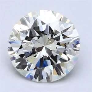 2.01 Carat Round E SI1 Natural Diamond