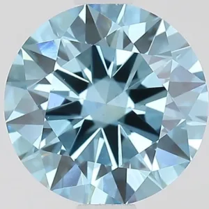 1.51 Carat Fancy Vivid Blue VS1 ROUND Lab Diamond