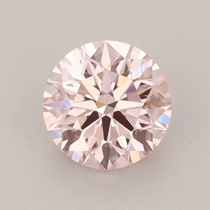 0.91 Carat Fancy Intense Pink VS1 ROUND Lab Diamond
