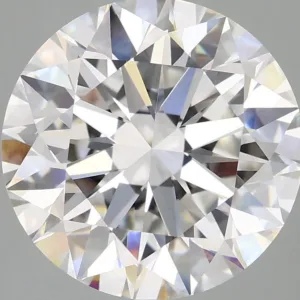 5.09 Carat Round E VVS2 Lab Diamond