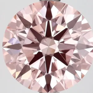 2.81 Carat Fancy Intense Pink VS1 ROUND Lab Diamond