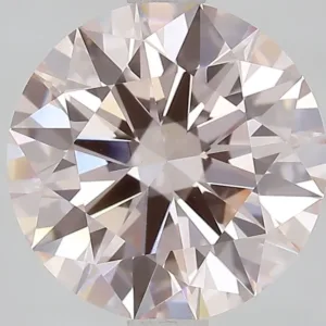 2.5 Carat Fancy Pink VS1 ROUND Lab Diamond