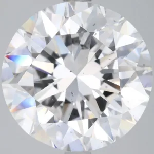 5.06 Carat Round D SI1 Natural Diamond