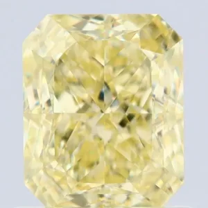 1.02 Carat Radiant Fancy Yellow VS1 Natural Diamond