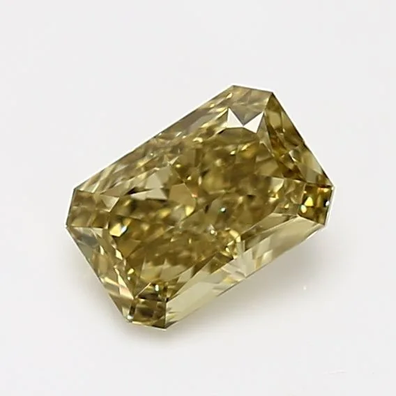 1.01 Carat Radiant Fancy Yellow VS1 Natural Diamond