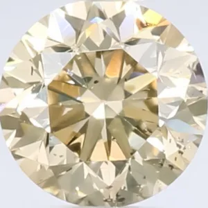 0.51 Carat Round Fancy Brown Natural Diamond