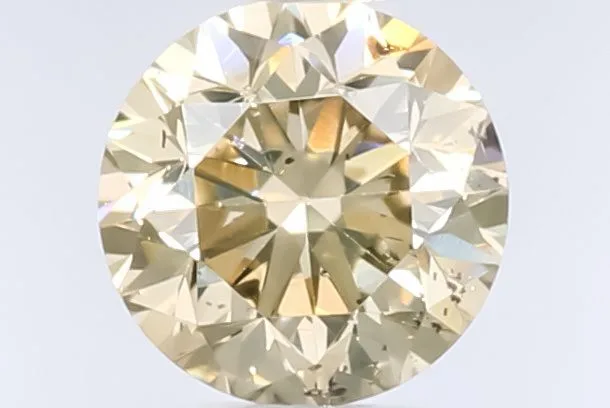 0.51 Carat Round Fancy Brown Natural Diamond 1 0.51 Carat Round Fancy Brown Natural Diamond