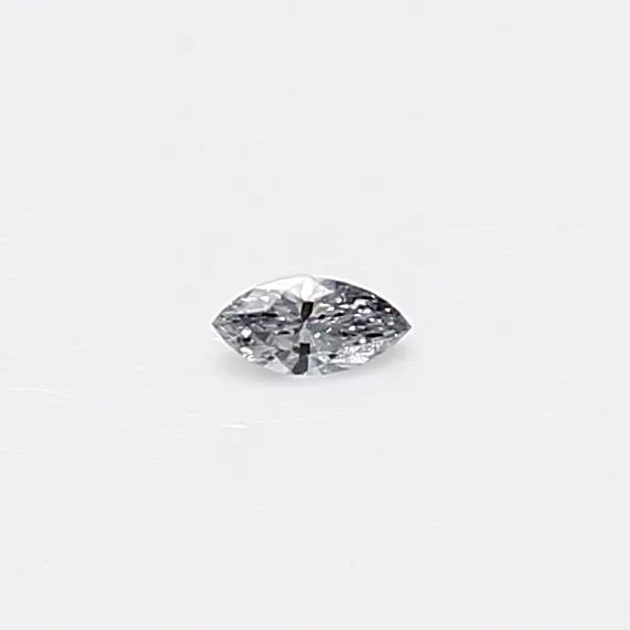 0.04 Carat Marquise Fancy Light Gray Natural Diamond