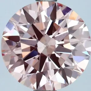 2.52 Carat Round Fancy Pink VS1 Lab Diamond