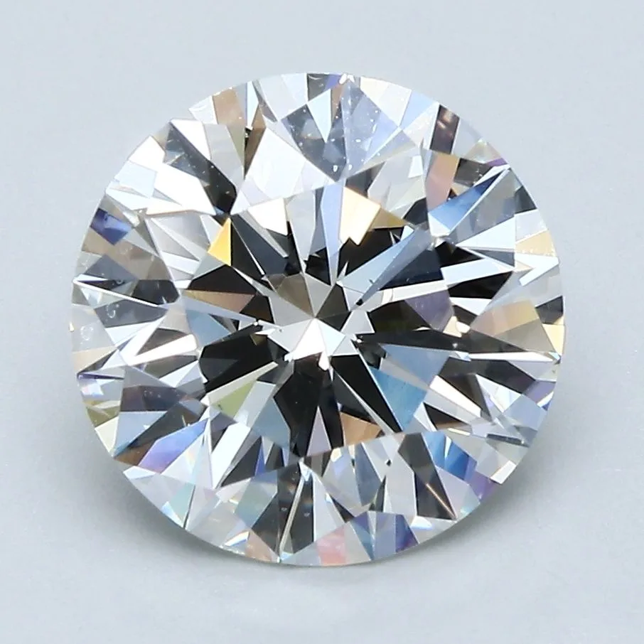 3.39 Carat H VS2 ROUND Diamond