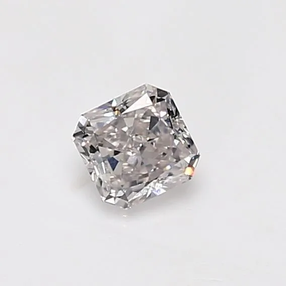 0.42 Carat Radiant Very Light Pink SI1 Natural Diamond