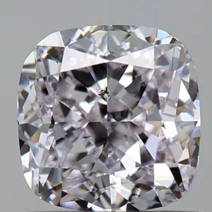 1.18 Carat Cushion Brilliant Faint Pink SI1 Natural Diamond