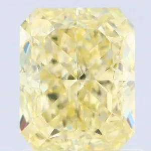 1.31 Carat Radiant Fancy Yellow IF Natural Diamond