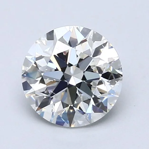 1.52 Carat Round H SI1 Natural Diamond