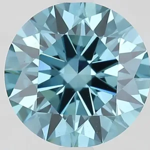 2.27 Carat Fancy Vivid Blue VS1 ROUND Lab Diamond