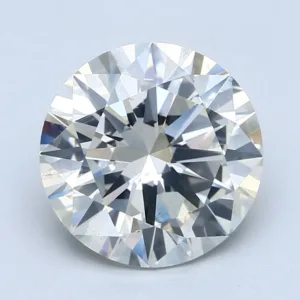 4.15 Carat Round J SI2 Natural Diamond