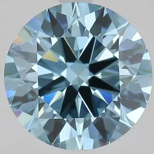 2.44 Carat Fancy Vivid Blue VS1 ROUND Lab Diamond