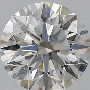 0.7 Carat Round F SI2 Natural Diamond