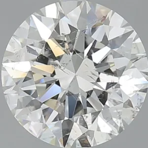 3.01 Carat Round J SI2 Natural Diamond
