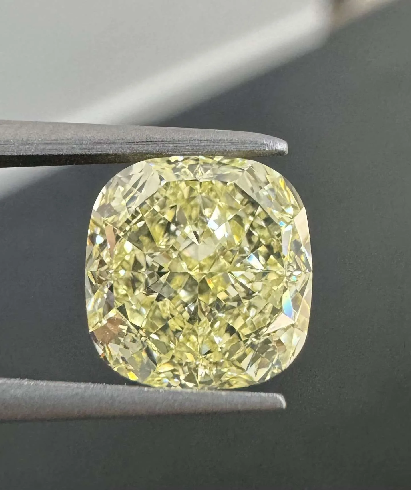 3.04 Carat Cushion Brilliant Fancy Yellow VVS2 Natural Diamond 1 3.04 Carat Cushion Brilliant Fancy Yellow VVS2 Natural Diamond