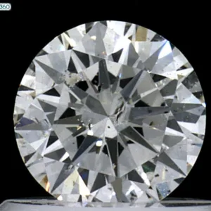 0.57 Carat Round I SI2 Natural Diamond