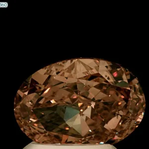 2.4 Carat Oval Fancy Yellow VS2 Natural Diamond