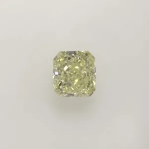 1.02 Carat Radiant Fancy Yellow VS2 Natural Diamond