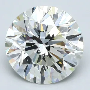 3.01 Carat Round K VVS2 Natural Diamond