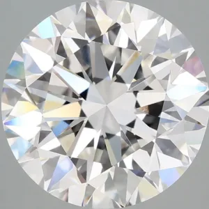 5.03 Carat Round E VVS2 Lab Diamond