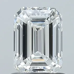 0.98 Carat F VS1 EMERALD Diamond
