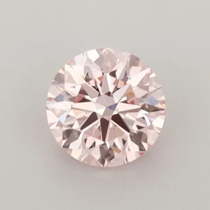 0.72 Carat Round Fancy Intense Pink VS1 Lab Diamond