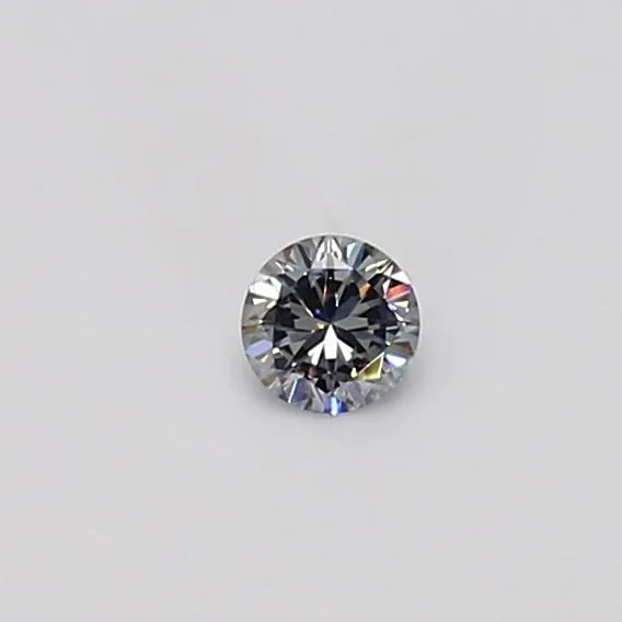 0.11 Carat Round Very Light Gray VS2 Natural Diamond